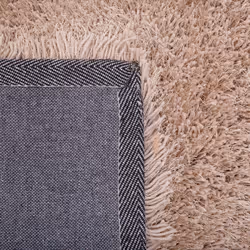 Shaggy Area Rug 160 x 230 cm Beige CIDE