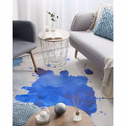 Area Rug 160 x 230 cm Blue ODALAR