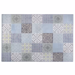 Area Rug Mosaic Pattern 160 x 230 cm Multicolour INKAYA