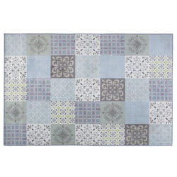 Area Rug Mosaic Pattern 160 x 230 cm Multicolour INKAYA