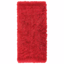 Shaggy Area Rug 80 x 150 cm Red CIDE