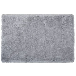 Shaggy Area Rug 140 x 200 cm Grey CIDE
