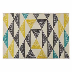 Area Rug 140 x 200 cm Multicolour KALEN