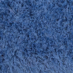 Shaggy Area Rug 140 x 200 cm Blue CIDE