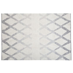 Shaggy Area Rug 140 x 200 cm Beige and Grey PENDIK