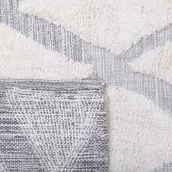 Shaggy Area Rug 140 x 200 cm Beige and Grey PENDIK - Additional view 4