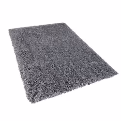 Shaggy Area Rug 200 x 300 cm Black and White CIDE