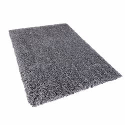 Shaggy Area Rug 200 x 300 cm Black and White CIDE