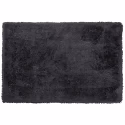 Shaggy Area Rug 200 x 300 cm Black CIDE