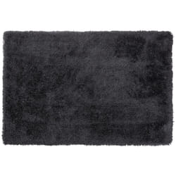 Shaggy Area Rug 200 x 300 cm Black CIDE