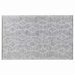 Area Rug Grey with Beige 140 x 200 cm EDREMIT