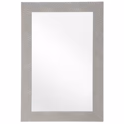 Wall Mirror NEVEZ 60 cm 91 cm Grey