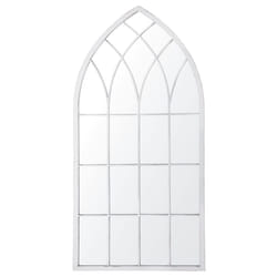 Wall Mirror CASSEL 50 cm 115 cm Metal Light Grey