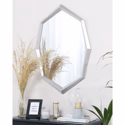 Wall Mirror OENO 66 cm 91 cm Silver - Additional view 4