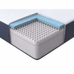 Gel Memory Foam Mattress ALLURE Medium 160 x 200 cm (EU King Size)