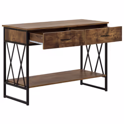 Console Table AYDEN Dark Brown - Additional view 4