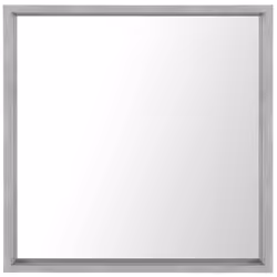 Wall Mirror BRIGNOLES 50 cm 50 cm Grey