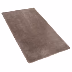 Shaggy Area Rug 80 x 150 cm Light Brown EVREN