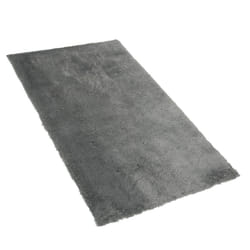 Shaggy Area Rug 80 x 150 cm Grey EVREN