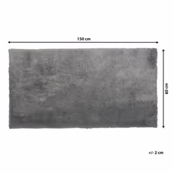 Shaggy Area Rug 80 x 150 cm Grey EVREN - Additional view 5