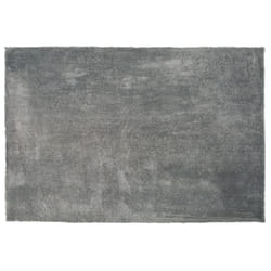 Shaggy Area Rug 140 x 200 cm Grey EVREN