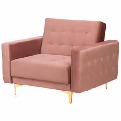 Armchair ABERDEEN Velvet Pink