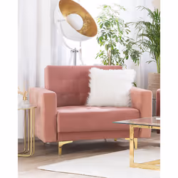 Armchair ABERDEEN Velvet Pink
