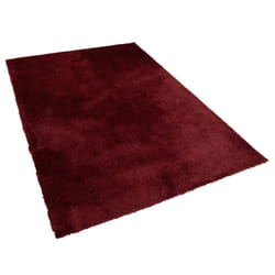 Shaggy Area Rug 140 x 200 cm Red EVREN