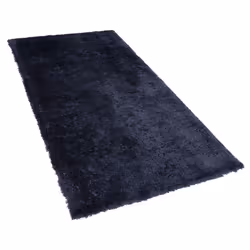 Shaggy Area Rug 80 x 150 cm Blue EVREN