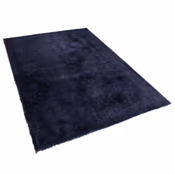 Shaggy Area Rug 140 x 200 cm Blue EVREN