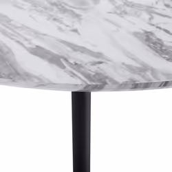 Dining Table MOSBY Marble 110 cm 110 cm