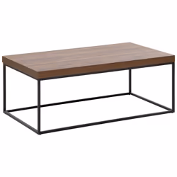Coffee Table DELANO Dark Brown