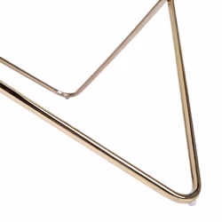 Coffee Table MERIDIAN Tempered Glass Marble/ Gold - Additional view 4