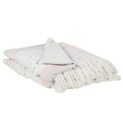 Blanket 120 x 150 cm Pink KAMAN