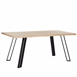 Dining Table GRAHAM Light Brown 180 cm 90 cm