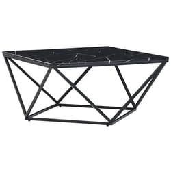 Coffee Table MALIBU Black Marble