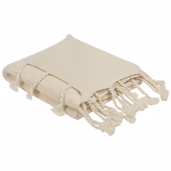Cotton Blanket 125 x 150 cm Beige NAZILLI