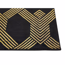 Viscose Rug 160 x 230 cm Black VEKSE