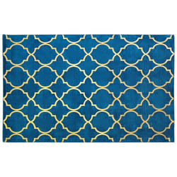 Viscose Rug 140 x 200 cm Blue YELKI