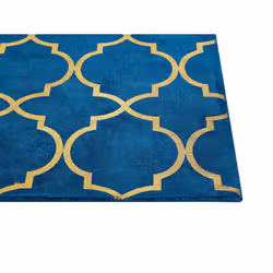 Viscose Rug 140 x 200 cm Blue YELKI