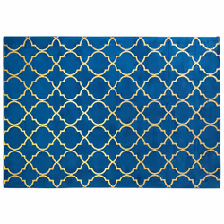 Viscose Rug 160 x 230 cm Blue YELKI