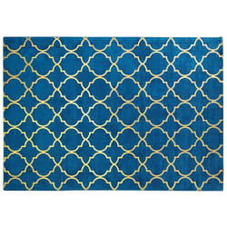 Viscose Rug 160 x 230 cm Blue YELKI