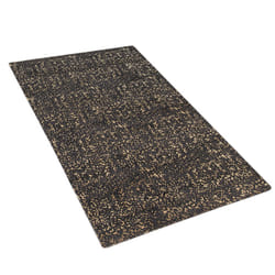 Viscose Area Rug 80 x 150 cm Grey and Gold ESEL