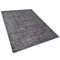 Viscose Area Rug 160 x 230 cm Grey and Silver ESEL