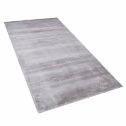 Viscose Area Rug 80 x 150 cm Light Grey GESI II