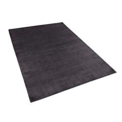 Viscose Area Rug 140 x 200 cm Dark Grey GESI II