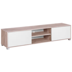 TV Stand LINCOLN Brown/ White