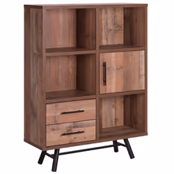 Bookcase ATLANTA 131 cm Brown