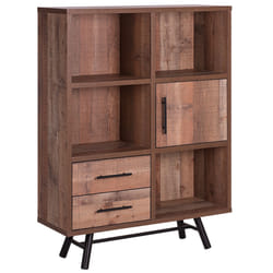 Bookcase ATLANTA 131 cm Brown