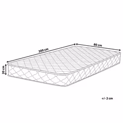 EU Small Single Size Pocket Spring Two Sided Medium/Firm Mattress DUO II